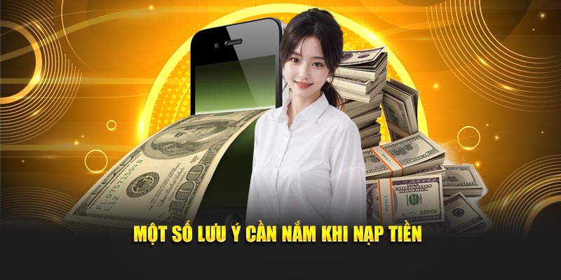 Các phương thức nạp tiền phổ biến được hỗ trợ